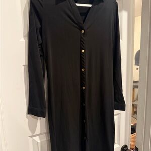 Michael Kors Black Long Sleeve Dress
